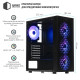 QUBE CARNIVAL Black RGB fans (CARNIVAL_FCNU3)