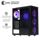 QUBE CARNIVAL Black RGB fans (CARNIVAL_FCNU3)