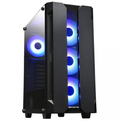 Chieftec Gaming Hunter Tempered Glass Edition (GS-01B-OP)
