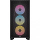 Corsair 3000D RGB Tempered Glass Mid-Tower Black (CC-9011255-WW)