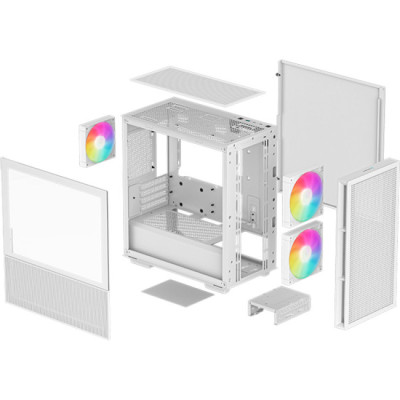 Deepcool CH360 (R-CH360-WHAPE3-G-1) White