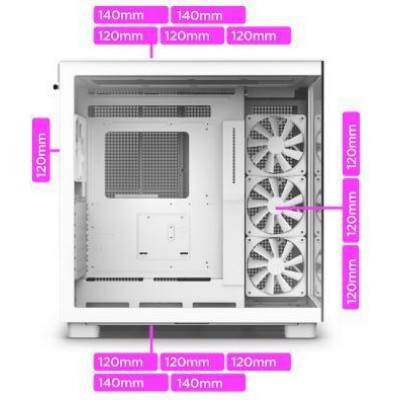 NZXT H9 Elite Matte White (CM-H91EW-01)