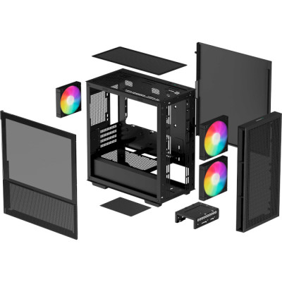 Deepcool CH360 (R-CH360-BKAPE3-G-1) Black