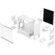 FRACTAL DESIGN Pop Silent White TG Clear Tint (FD-C-POS1A-04)