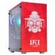 QUBE STYLE Aluminum Black APEX Champion Printed (QBC3M_WBNU3PACS)
