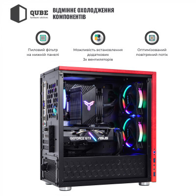 QUBE STYLE Aluminum Black APEX Champion Printed (QBC3M_WBNU3PACS)