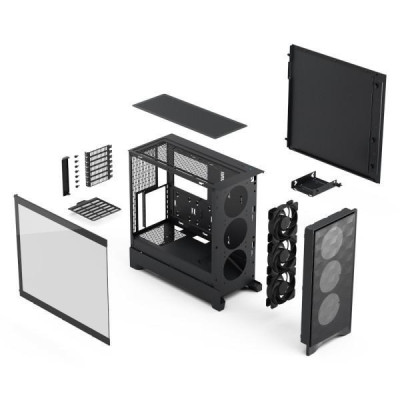 Fractal Design Pop 2 Air Mid Tower ATX Black TG (FD-C-POA2A-02)