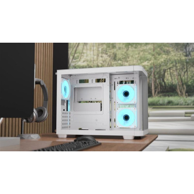 AeroCool P300C-G-WT-v1 (ACCS-PN02033.21) White