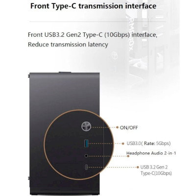 Jonsbo U4 Mini MESH Black