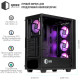 QUBE GERYON Black 4Fan (QBGERYON_FFBNU3)