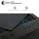 QUBE GERYON Black 4Fan (QBGERYON_FFBNU3)