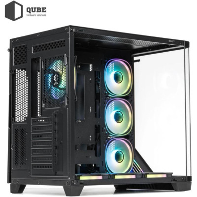 QUBE MIRAGE 7ARGB BTF Black (MIRAGE_GBNU3)