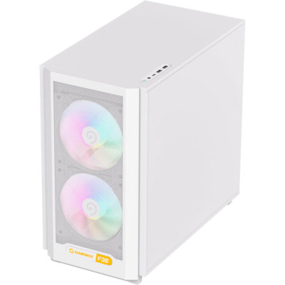 GAMEMAX F36 Tempered Glass White