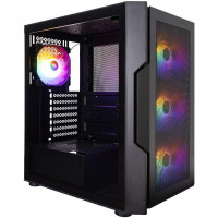 1stPlayer T7-P-BK-4F1 750W Black with window (T7-P-BK-4F1-PS-750FK-EU)