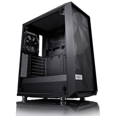 FRACTAL DESIGN Meshify C Blackout TG (FD-CA-MESH-C-BKO-TG)