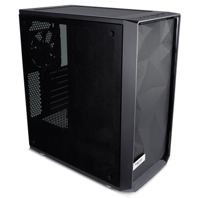 FRACTAL DESIGN Meshify C Blackout TG (FD-CA-MESH-C-BKO-TG)