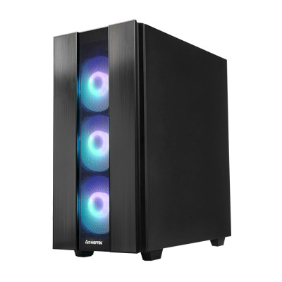 CHIEFTEC Gaming Hunter 2 Tempered Glass Edition (GS-02B-OP)