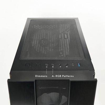 CHIEFTEC Gaming Hunter 2 Tempered Glass Edition (GS-02B-OP)