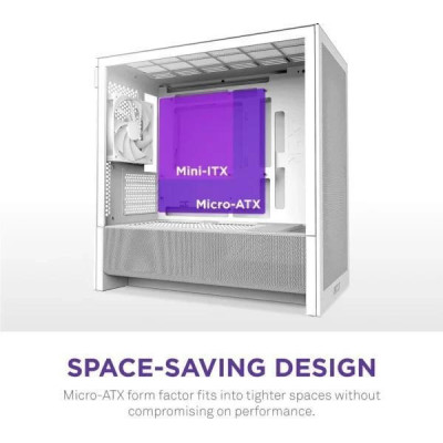 NZXT H3 Flow White (CC-H31FW-01)