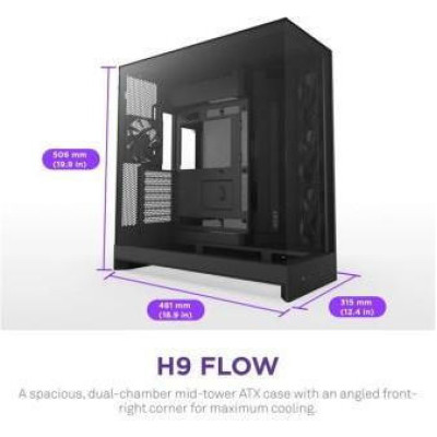 NZXT H9 Flow Black (CM-H92FB-01)