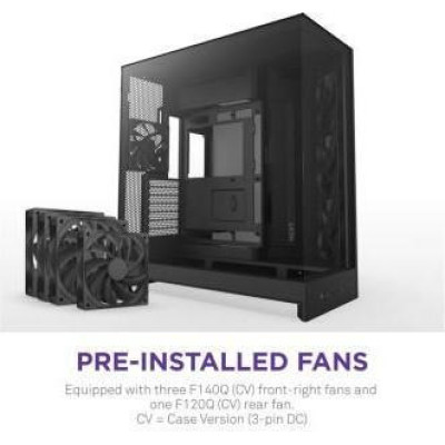 NZXT H9 Flow Black (CM-H92FB-01)