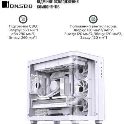 Jonsbo TK-3 White