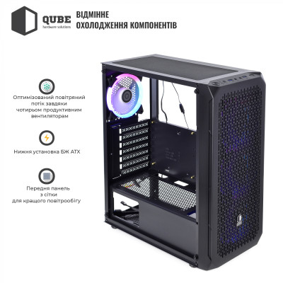 QUBE SHADOW Black (SHADOW_FCNU3)