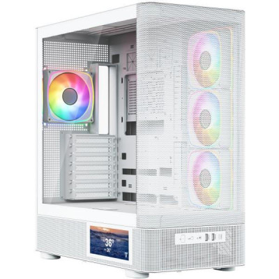 Modecom VOLCANO AQ400 ARGB MIDI WHITE (MC-A-AQ400-4FA-W)