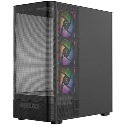 Modecom VOLCANO AQ400 ARGB MIDI BLACK (MC-A-AQ400-4FA-B)