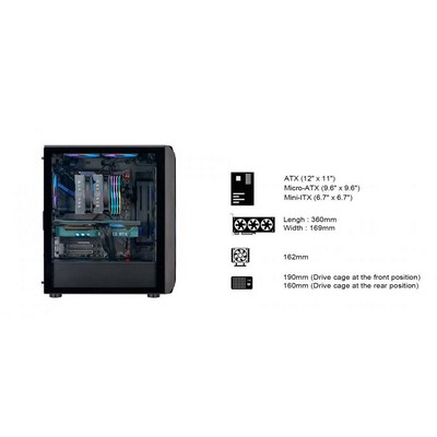 SilverStone SilverStone FARA FA511Z-BG (SST-FA511Z-BG)