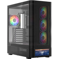 Modecom VOLCANO AQ500 ARGB MIDI BLACK (MC-A-AQ500-4FA-B)