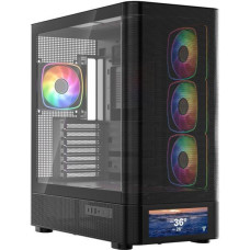 Modecom VOLCANO AQ500 ARGB MIDI BLACK (MC-A-AQ500-4FA-B)