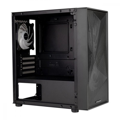 Prologix E102 Tempered Glass&Mesh Black