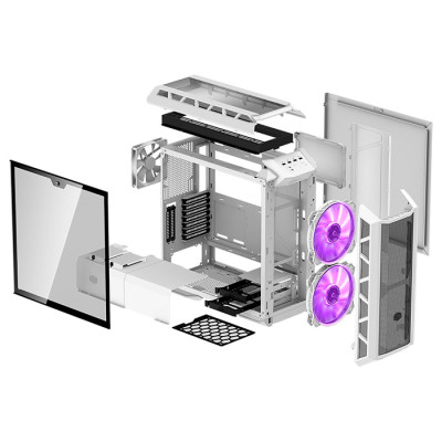 Cooler Master MasterCase H500P Mesh White (MCM-H500P-WGNN-S00)