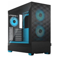FRACTAL DESIGN Pop Air RGB Cyan Core TG (FD-C-POR1A-02)