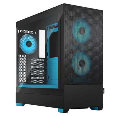 FRACTAL DESIGN Pop Air RGB Cyan Core TG (FD-C-POR1A-02)