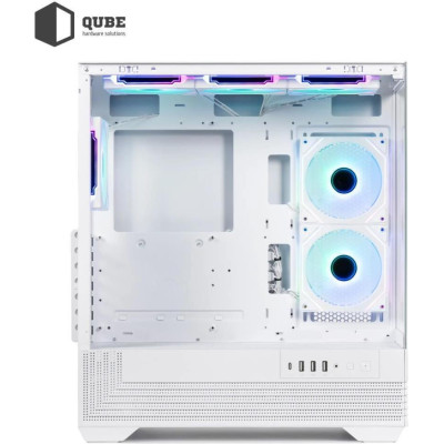QUBE FORT ARGB White (FORT_GWNU3)