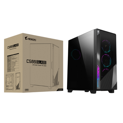 GIGABYTE AORUS C500 GLASS (GB-AC500G-ST)