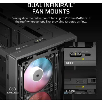 Corsair FRAME 4000D LCD RS ARGB Tempered Glass без БП (CC-9011326-WW)