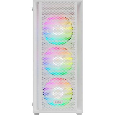 GAMDIAS AURA GC2 Elite Tempered Glass White (4712960139312)