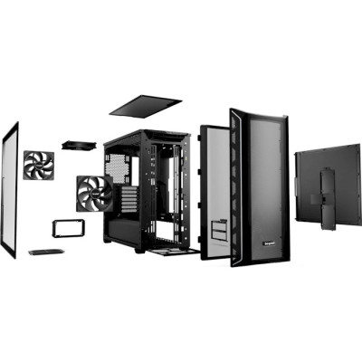 Be Quiet! Shadow Base 800 DX Tempered Glass (BGW61) Black