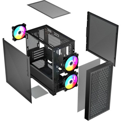 DART PRO ARGB MINI MESH BLACK (AM-DART-PRO-ARGB-10)