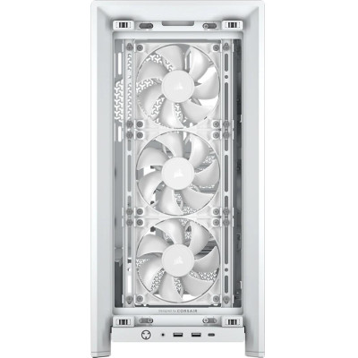 Corsair 4000D RS Frame Tempered Glass White (CC-9011313-WW)