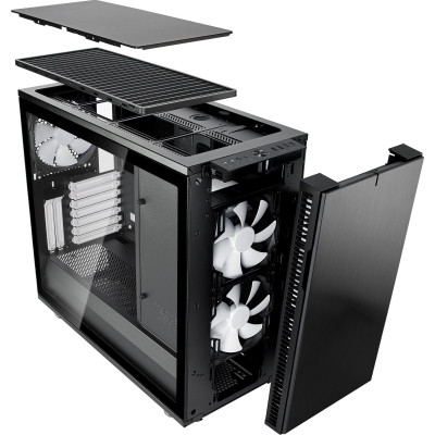 Fractal Design Define R6 USB-C Black TG (FD-CA-DEF-R6C-BK-TGL)