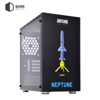 QUBE STYLE Aluminum Black NeptuneUA Printed (QBC3M_WBNU3PN)