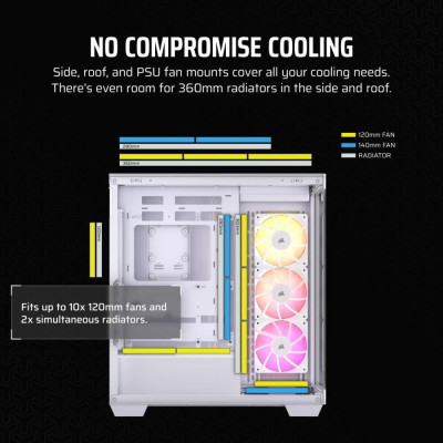 Corsair 3500X ARGB Tempered Glass (CC-9011279-WW)