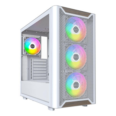ATX W/O PSU XR WOOD (W) MONTECH