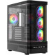 Modecom VOLCANO AQ200 ARGB MIDI BLACK (MC-A-AQ200-4FA-B)