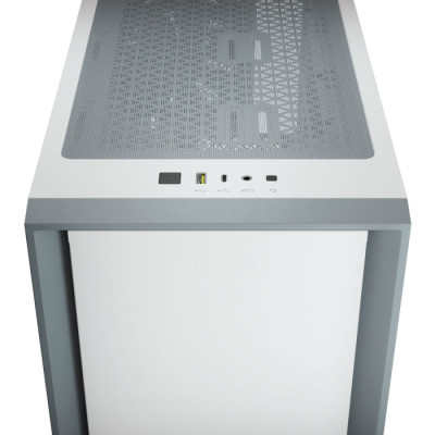 Corsair 4000D Tempered Glass White (CC-9011199-WW)