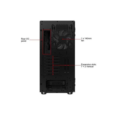 Corsair Carbide 678C Tempered Glass Black (CC-9011167-WW)